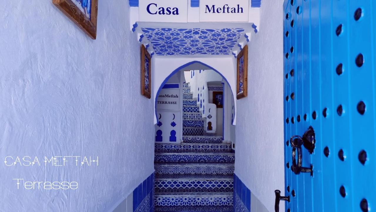Casa Meftah Blue Apartamento Xexuão Exterior foto